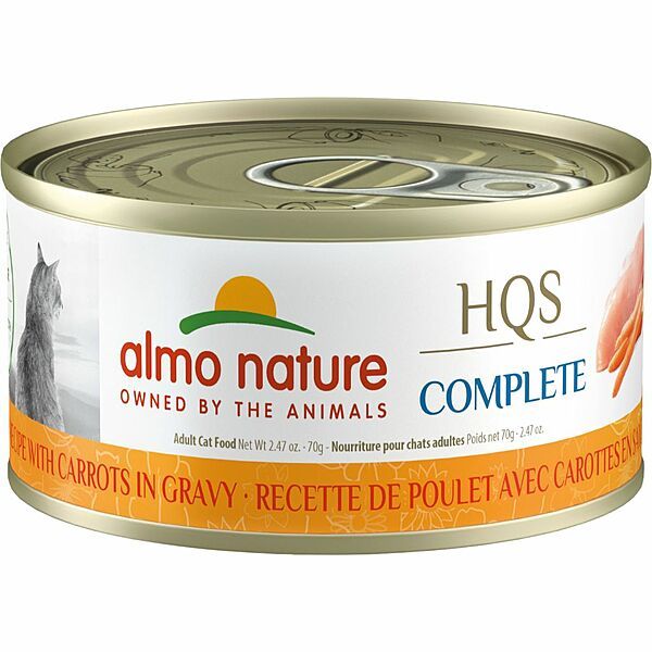 Almo Nature - HQS Complete Chicken with Carrots in Gravy 70g Cat
