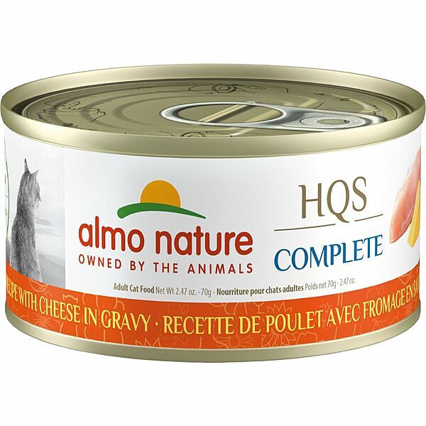 Almo Nature - HQS Complete Chicken with Cheese in Gravy 70g Cat