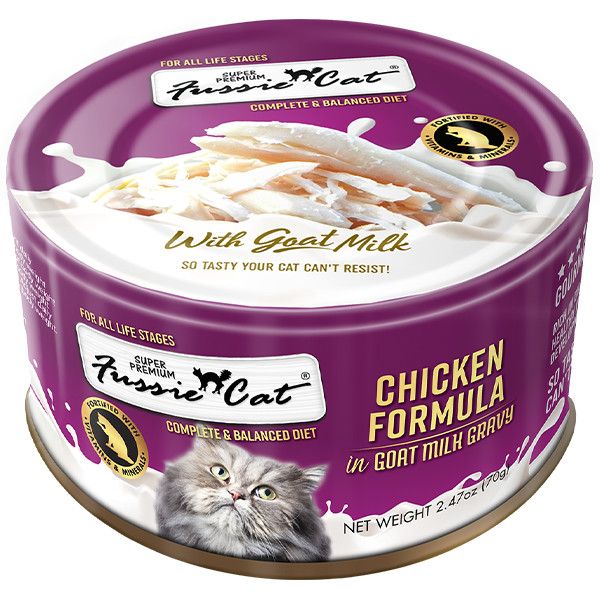 Fussie Cat - Chicken in Goat Milk 2.47oz