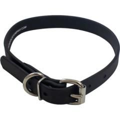Continental Pet - Biothane Collar Metal Buckle Black