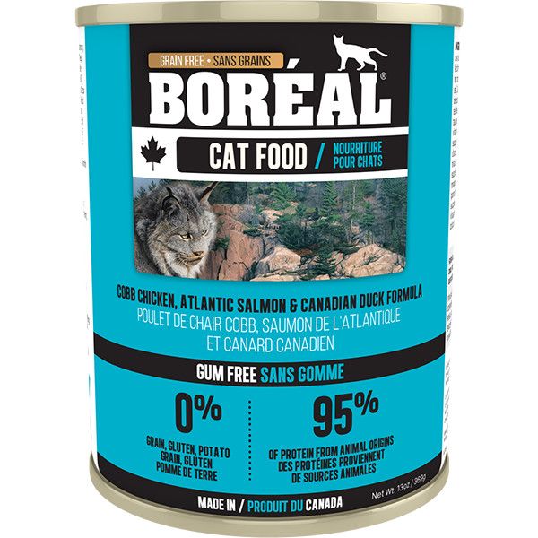 Boreal - Cat Cobb Chicken, Atlantic Salmon and CAD Duck 369g