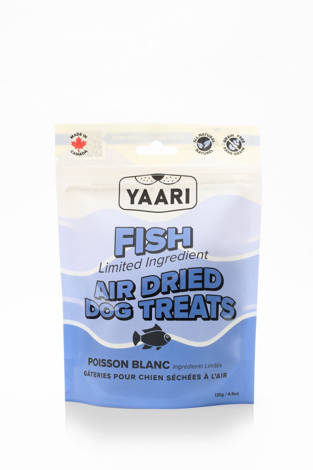Yaari - Dog Treats Air Dried Limited Ingredient Whitefish 130g