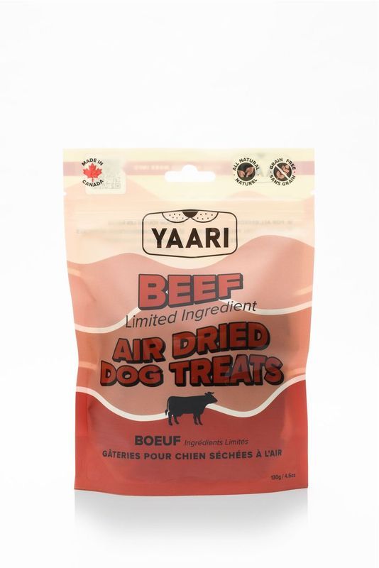 Yaari - Dog Treats Air Dried Limited Ingredient Beef 130g