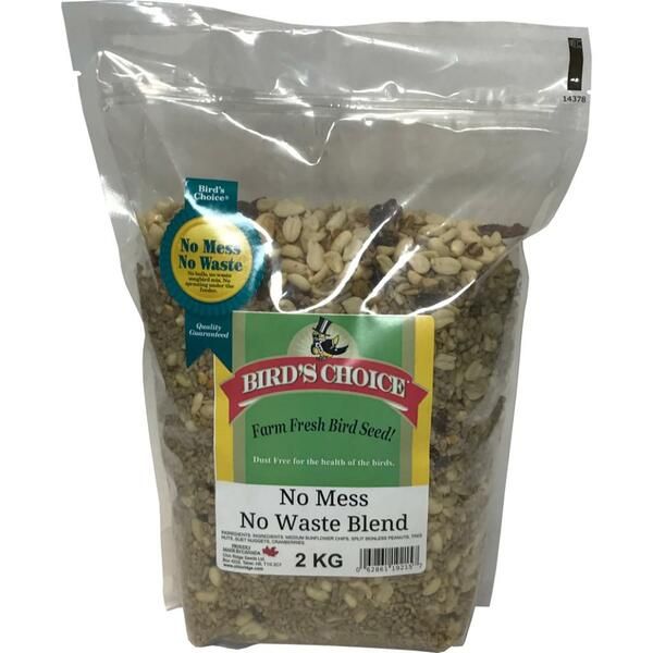 Birds Choice - No Mess No Waste  2kg