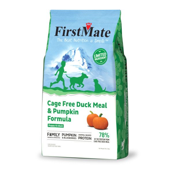 Firstmate - LID GF Duck &amp; Pumpkin Dog, Size: 5lb
