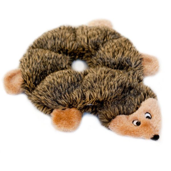 Zippy Paws - Loopy Squeaker Toy Hedgehog