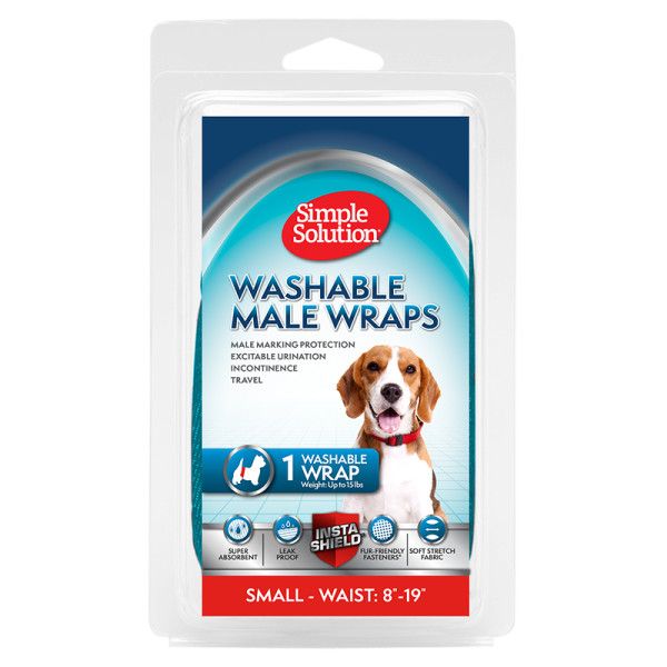 Simple Solution - Washable Male Wrap, Size: Small