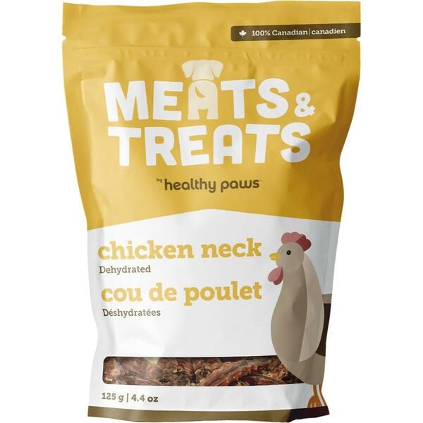 Healthy Paws - Dehydrated Chicken Neck 125g