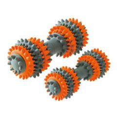 Hunter Wildlife - Tooth Cleaner Orange/Grey Large