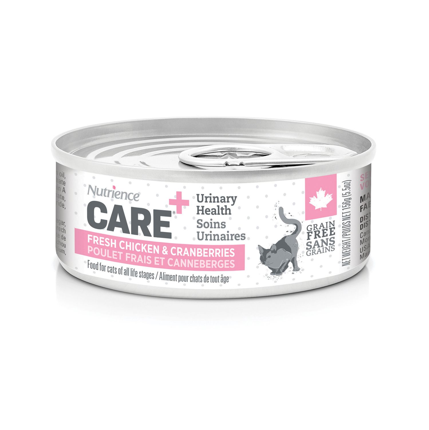 Nutrience Care - Urinary Health Pâté Fresh Chicken &amp; Cranberries Recipe Cat 156g (5.5oz)