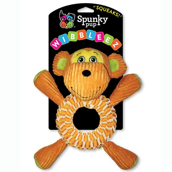Spunky Pup - Wibbleez Round Tug Toy