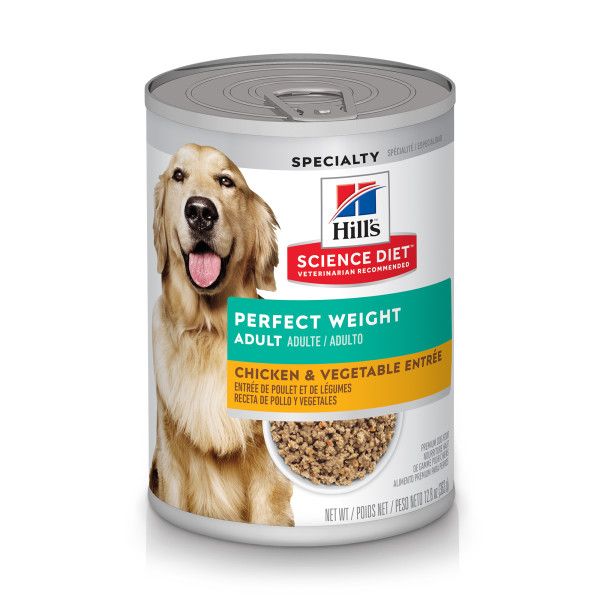 Hill&#39;s Science Diet - Adult Perfect Weight Chicken Entree  Dog12.5oz