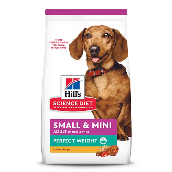 Hill's Science Diet - Adult Perfect Weight Small &amp; Mini Chicken Dog