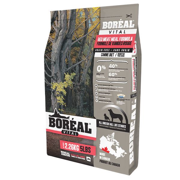 Boreal Vital - GF Red Meat Dog, Size: 2.26kg