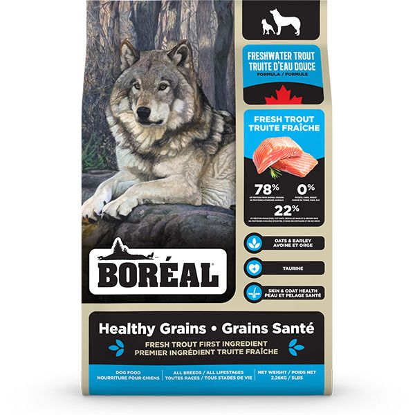 Boreal - Healthy Grain Freshwater Trout, Size: 2.26kg