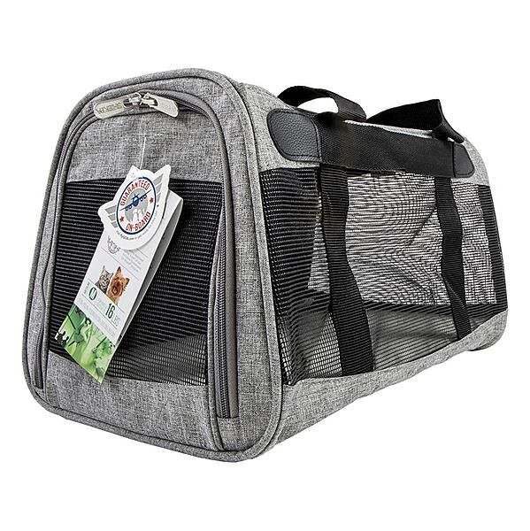 PetWise - Sherpa Element Carrier Gray Medium