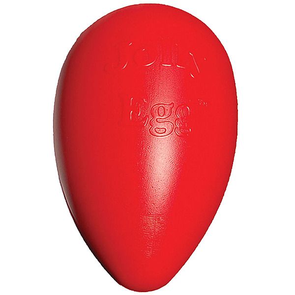 Jolly Pets  - Hard Plastic Egg Red, Size: 8"