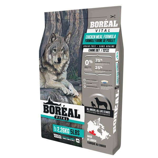 Boreal Vital - GF Chicken Dog, Size: 2.26kg