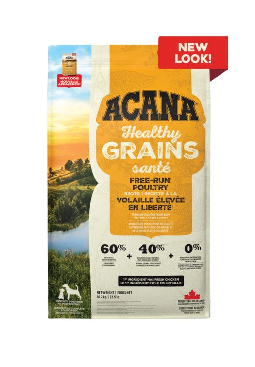 Acana - Healthy Grains Free-Run Poultry Dog, Size: 1.8kg