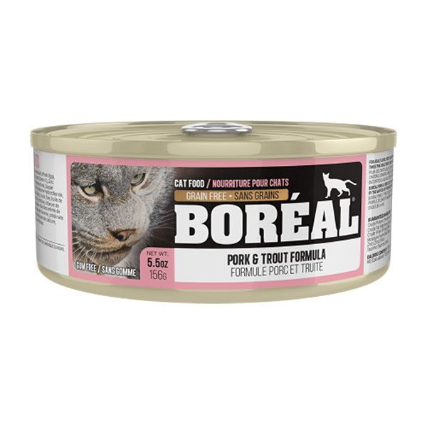 Boreal - Pork &amp; Trout Cat 156g