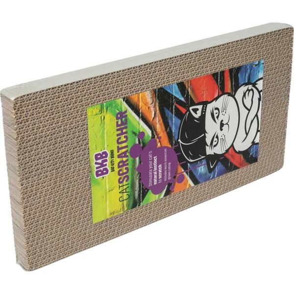Bad Kitty Brand - Dbl Wide Long Cardboard Scratcher | Cat
