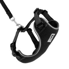 RC Pets - Adventure Kitty Harness Black, Size: Small