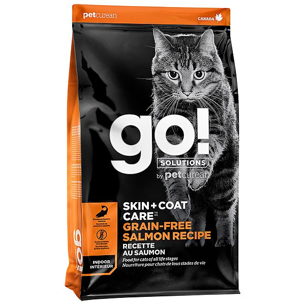 GO! - Skin &amp; Coat Salmon Cat, Size: 3lb