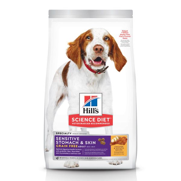 Hill&#39;s Science Diet -  Adult Sensitive Stm&amp;Skn GF Chk Dog 24lb