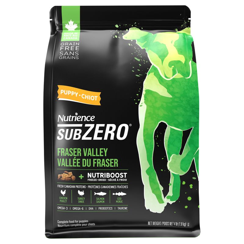 Nutrience SubZero Puppy Food - Fraser Valley