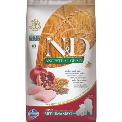 Farmina ND - Puppy Ancestral Grain Chicken MED-MAXI 12kg