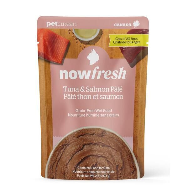 Now Fresh - GF Tuna &amp; Salmon Pâté Cat 2.5oz