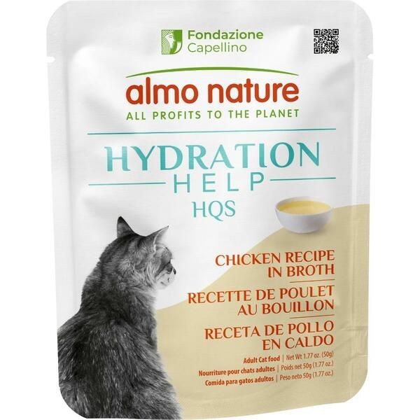 Almo Nature - Hydration Chicken Broth w/ Chicken Fillet Cat 50g