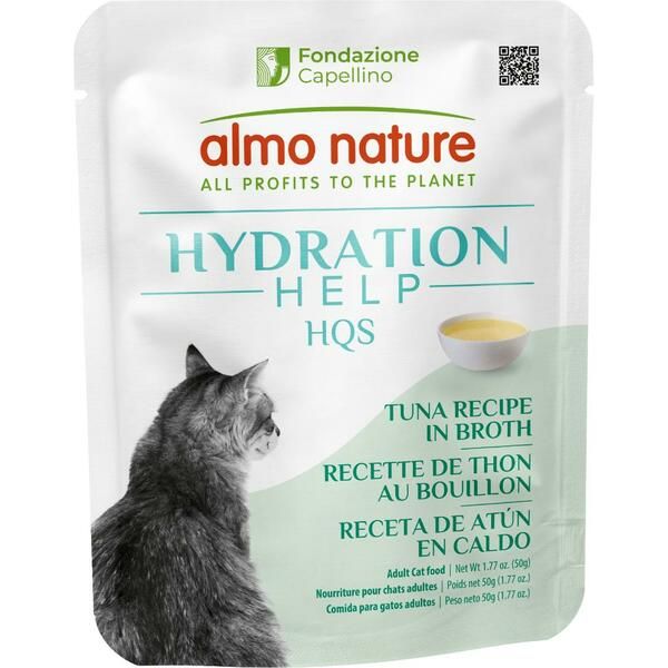 Almo Nature - Hydration Tuna Broth w/ Tuna Fillet Cat 50g