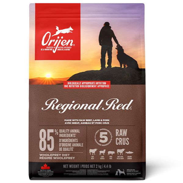 Orijen - Regional Red Dog, Size: 2kg