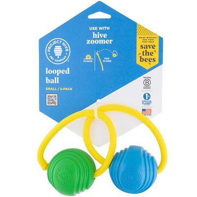 Project Hive - Looped Ball Small Green &amp; Blue 2pk