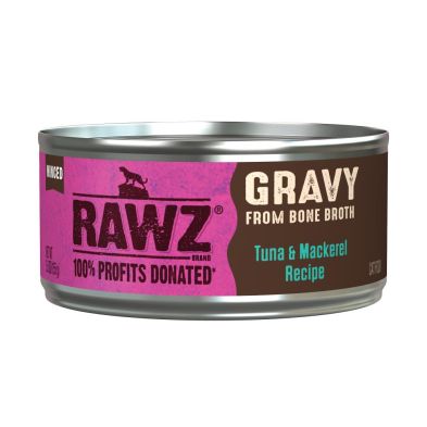 Rawz - Gravy Tuna &amp; Mackerel Cat 5.5oz