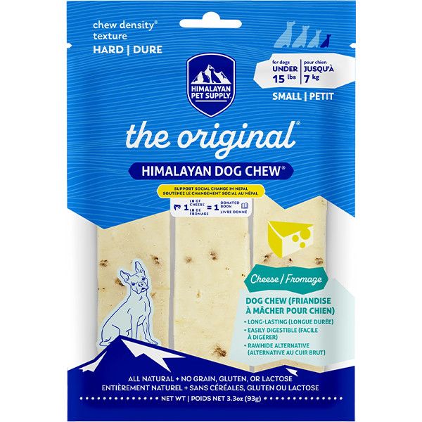 Himalayan - Dog Chew Small (under 15lb Blue Pkg 3pc 3.25oz)