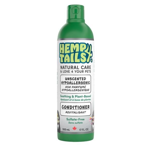 Hemp 4 Tails - Natural Hypoallergenic Unscented  Conditioner 500ml