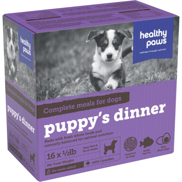 Healthy Paws - Complete Dinner Puppy 8LB