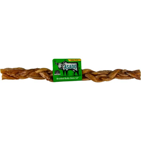 Asado - Braided Bully Stick 12"