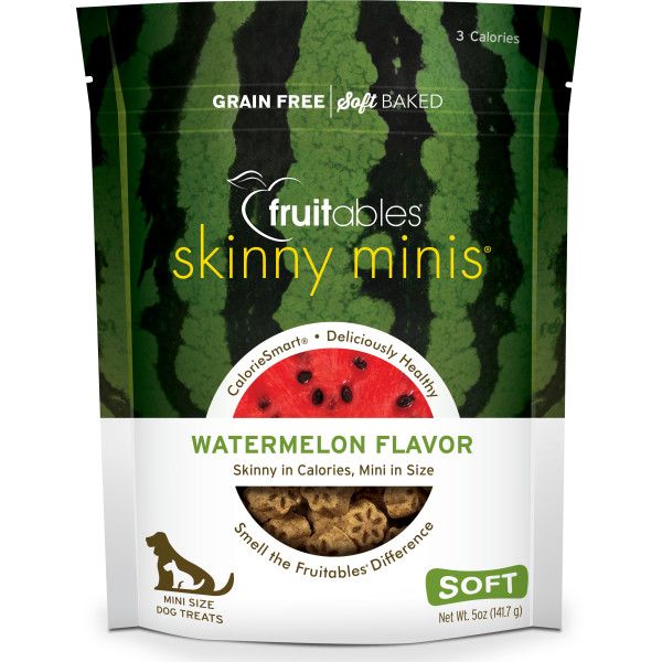 Fruitables - Skinny Minis Watermelon Chewy Treats Dog 141g
