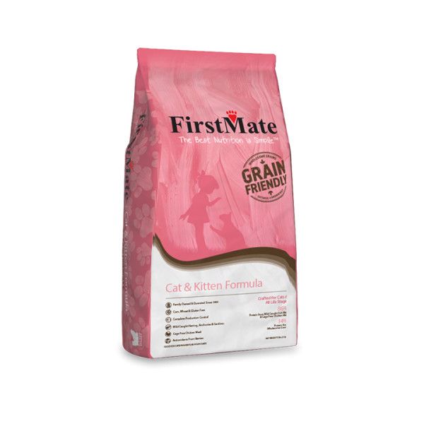 FirstMate - GFriendly Fish/Chicken Cat &amp; Kit., Size: 5lb