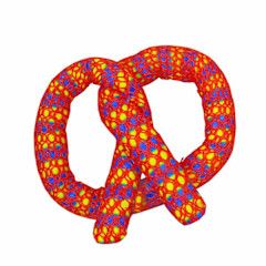 Outward Hound - Catnip Plaque Away Pretzel Orange | Cat