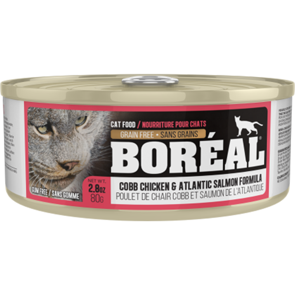 Boreal - Cobb Chicken and Atlantic Salmon Cat 80g
