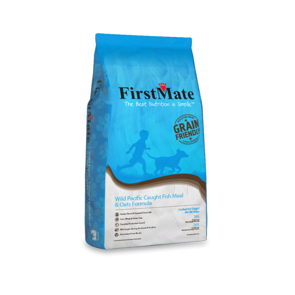 FirstMate - GFriendly Wild Pacific Fish &amp; Oats Dog