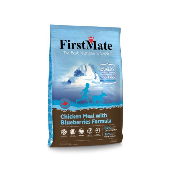 FirstMate - LID GF Chicken w/ Blueberries Dog