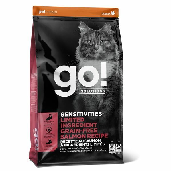 GO! - Sensitivities LID GF Salmon Cat, Size: 3lb