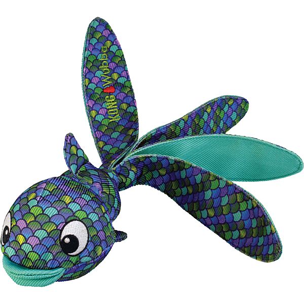 Kong - Wubba Finz Blue Squeaker, Size: S