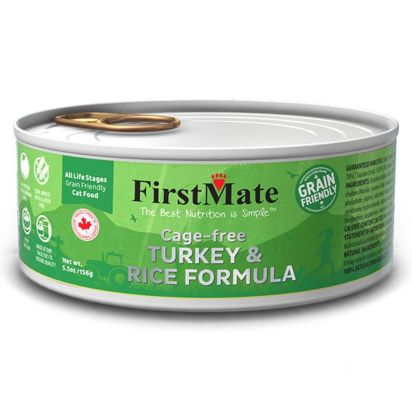 FirstMate - GFriendly Turkey/Rice Cat 5.5oz