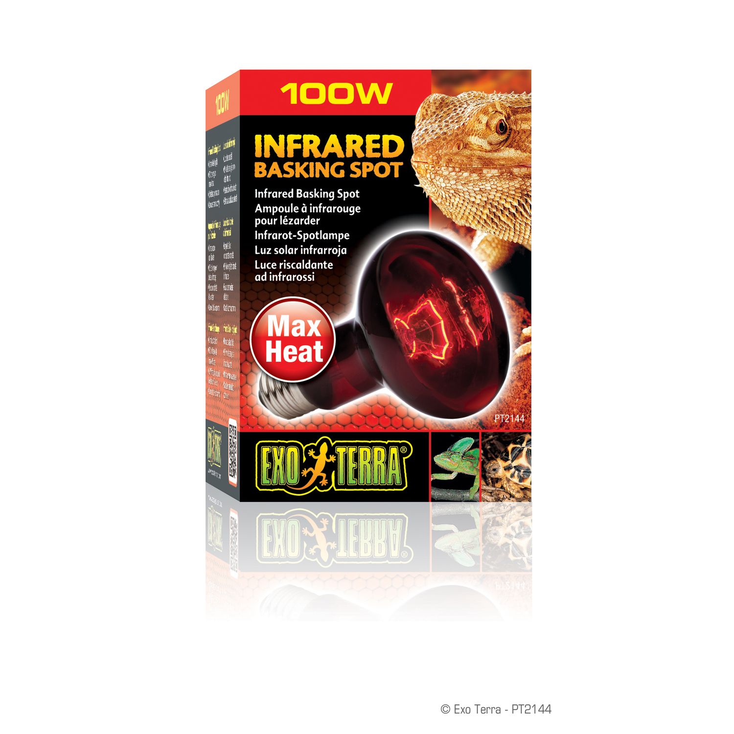 Exo Terra - Infrared  Basking Lamp R20 100w